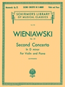 Concerto #2 In D Minor Opus 22 by Wieniawski Henri - Lichtenberg Leopold - for Violin and Piano