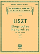 Hungarian Rhapsodies Book 1 #1-8 by Liszt Franz for Piano