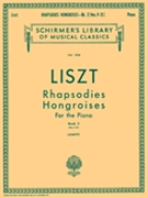 Hungarian Rhapsodies Book 2 #9-15 by Liszt Franz for Piano
