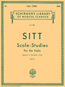 Scale Studies For The Violin by Sitt Hans - Mittell Philipp - for Violin Method