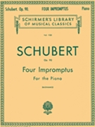 Impromptus Opus 90 by Schubert - Buonamici - for Piano