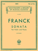 Sonata In A by Franck Cesar - Lichtenberg Leopold - for Violin and Piano