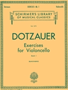 Exercises For Violoncello Book 1 by Dotzauer Justus Johann Friedrich for Cello Method (Bk 1 / Klingenberg)