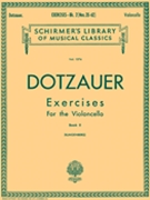Exercises For Violoncello Book 2 by Dotzauer Justus Johann Friedrich for Cello Method (Bk 2 / Klingenberg)