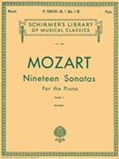 19 Sonatas Book 1 by Mozart Wolfgang Amadeus - Epstein - for Piano