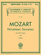 19 Sonatas Book 2 by Mozart Wolfgang Amadeus - Epstein - for Piano