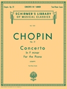 Concerto #2 Opus 21 F Minor by Chopin Frederic - Joseffy - for 2 Piano 4 Hands