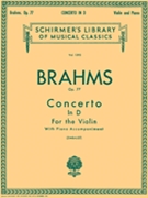 Concerto In D Opus 77 by Brahms Johannes - Zimbalist - for Violin and Piano