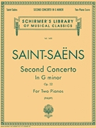 Concerto #2 Opus 22 G Minor by Saint-Saens Camille - Philipp - for 2 Piano 4 Hands