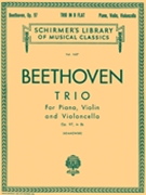Trio In B-flat by Beethoven Ludwig van - Adamowski Joseph - for String Trio