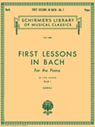 First Lessons In Bach Book 1 by Bach Johann Sebastian - Carroll - for Piano