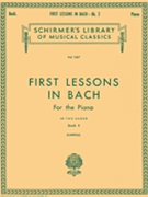 First Lessons In Bach Book 2 by Bach Johann Sebastian - Carroll - for Piano