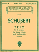 Trio In B-flat Opus 99 by Schubert Franz - Adamowski Joseph - for Piano Trio