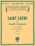 Concerto #4 Opus 44 C Minor by Saint-Saens Camille for 2 Piano 4 Hands