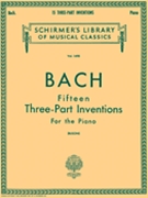Inventions 3-part by Bach Johann Sebastian - Busoni Ferruccio - for Piano