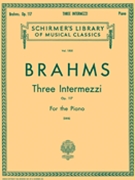 Intermezzi Opus 117 by Brahms Johannes - Deis - for Piano