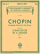Concerto #1 Opus 11 E Minor by Chopin Frederic - Mikuli - for Piano