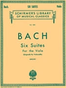 6 Suites by Bach Johann Sebastian - Lifschey Samuel - for Viola Solo
