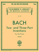 2 & 3-PART INVENTIONS & SINFONIAS by Bach Johann Sebastian - Busoni Ferruccio - for Piano