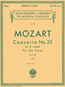Concerto #23 K488 A Major by Mozart Wolfgang Amadeus - York - for 2 Piano 4 Hands