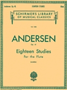 18 Studies Opus 41 by Andersen J - Barrere Georges - for Flute Method