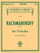 Preludes Opus 23 by Rachmaninoff Sergei for Piano