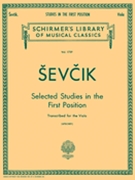 Selected Studies In The 1st Position by Sevcik Otakar - Lifschey Samuel - for Viola Method
