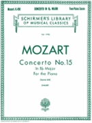 Concerto #15 K450 B Flat Major by Mozart Wolfgang Amadeus - Philipp - for 2 Piano 4 Hands
