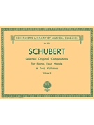 Selected Original Compositions Book 2 for 1p4h by Schubert for 1 Piano 4 Hands