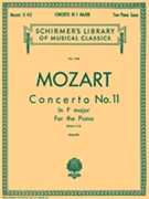 Concerto #11 K413 F Major by Mozart Wolfgang Amadeus for 2 Piano 4 Hands