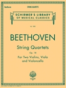 String Quartets Opus 18 #1-6 by Beethoven Ludwig van for Str Quartet