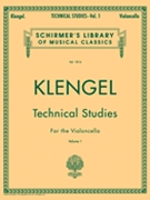 Technical Studies Volume 1 by Klengel Julius for Cello Method
