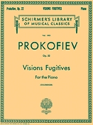 Visions Fugitives Opus 22 by Prokofiev - Goldberger - for Piano