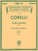 12 Sonatas Opus 5 Volume 2 #7-12 by Corelli Arcangelo - Jensen - for Violin and Piano