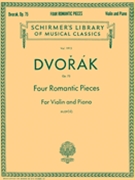 4 Romantic Pieces Opus 75 by Dvorak Antonin - Klopcic Rok - for Violin and Piano
