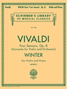 Winter From 4 Seasons Opus 8 by Vivaldi Antonio Lucio - Klopcic Rok - for Violin and Piano