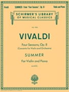Summer From 4 Seasons Opus 8 by Vivaldi Antonio Lucio - Klopcic Rok - for Violin and Piano