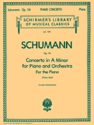 Concerto Opus 54 A Minor Solo by Schumann - Schumann Clara - for Piano