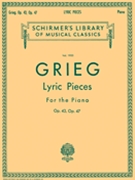 Lyric Pieces Book 2 Opp 43 47 by Grieg Edvard for Piano