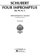 Impromptu Opus 90 #3 G-flat Major by Schubert - Buonamici - for Piano