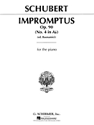 Impromptu Opus 90 #4 A-flat Major by Schubert - Buonamici - for Piano