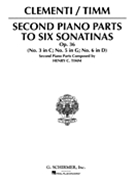 Sonatinas Opus 36 Book 2 #3 5 &6 by Clementi Muzio - Timm - for 2 Piano 4 Hands