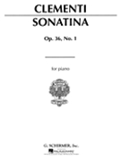 Sonatina Opus 36 #1 C Major by Clementi Muzio for Piano