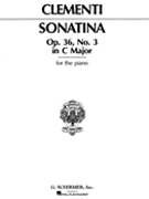 Sonatina Opus 36 #3 C Major by Clementi Muzio for Piano