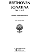Sonatina #1 G Major by Beethoven Ludwig van - Scharfenberg - for Piano