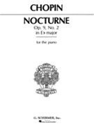 Nocturne Opus 9 #2 E Flat Major by Chopin Frederic - Joseffy - for Piano