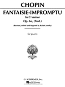 Fantaisie-Impromptu Opus 66 C# Minor by Chopin Frederic - Joseffy - for Piano