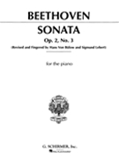 Sonata Opus 2 #3 C Major by Beethoven Ludwig van - Von Bulow - for Piano