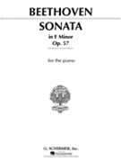 Sonata Opus 57 F Minor Appassionata by Beethoven Ludwig van - Von Bulow and Lebert - for Piano