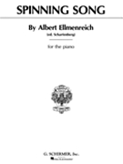 Spinning Song Opus 14 #4 by Ellmenreich Albert - Scharfenberg - for Piano